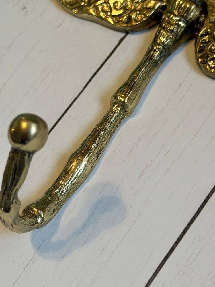 Solid Brass Dragonfly Wall Hook Decorative Dragon Fly Hooks Towel Robe Hooks