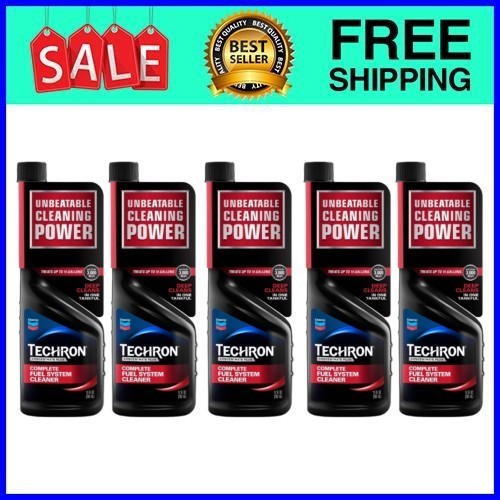Chevron Techron Complete Fuel System Cleaner, 10 oz, 5 pack