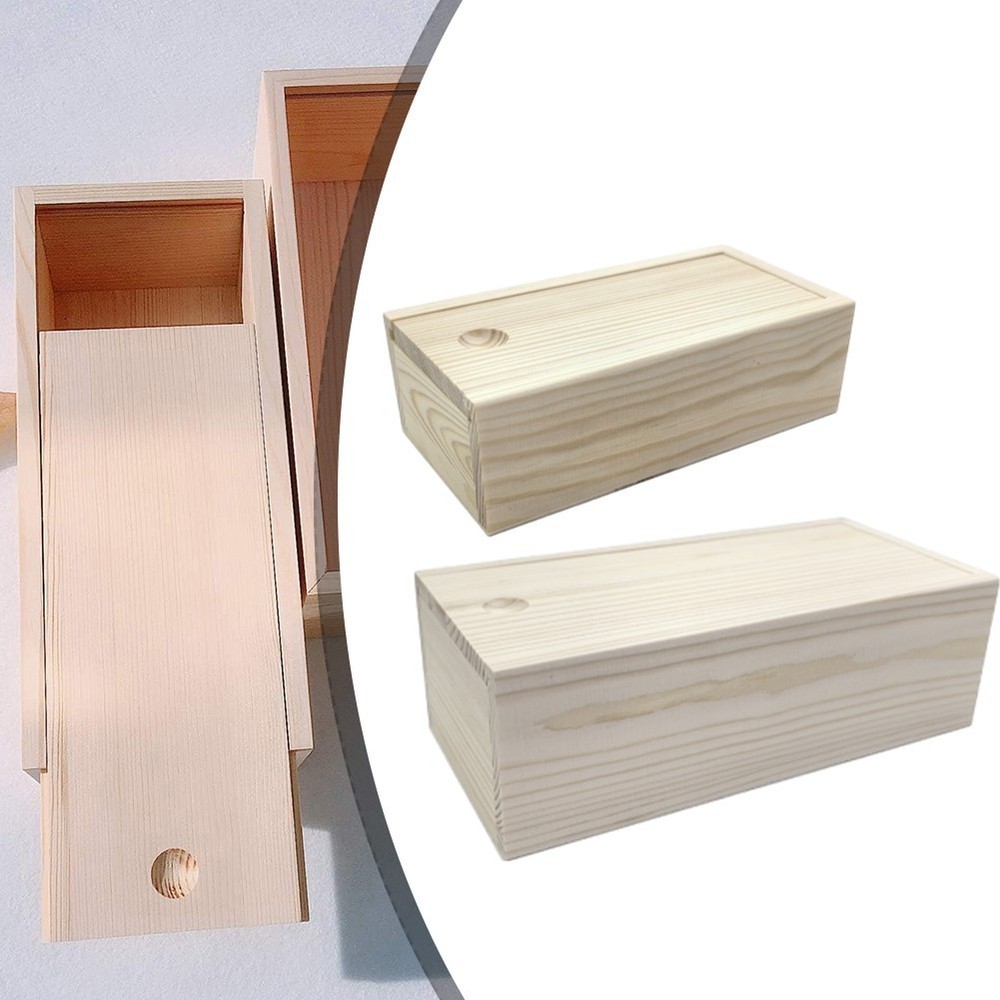 Log Drawer Wooden Box Perfect for Personalization Keepsake Items Weddings