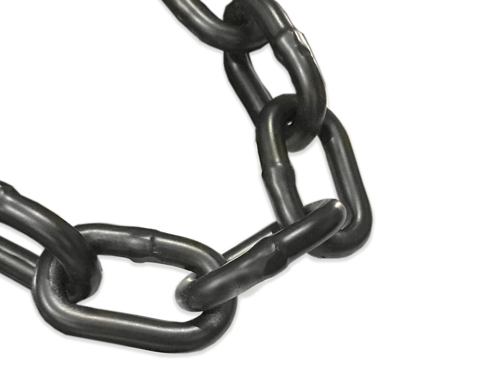 Black Powder Coated Chain 3/16" x 20' for Gate Safety Barrier Fence Swing Set