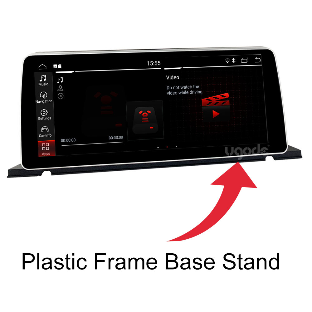Ugode Frame Base Stand Bracket for 12.3inch BMW 5Series GT F07 Android Screen