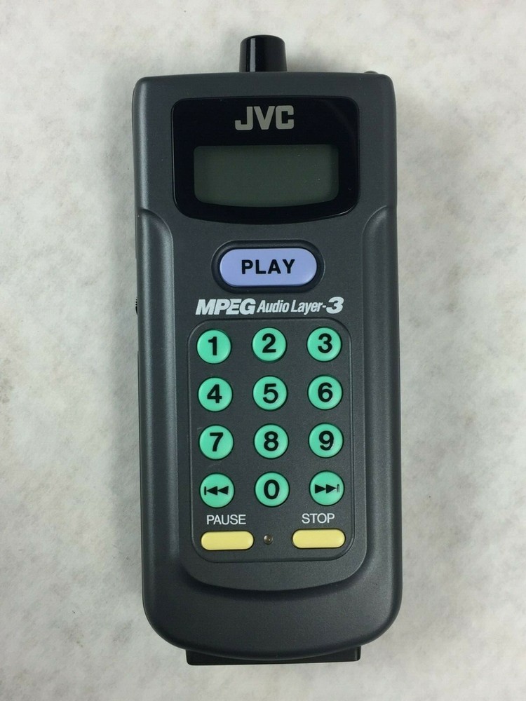JVC XA-GP3BK Portable ROM Player MPEG Audio Layer-3