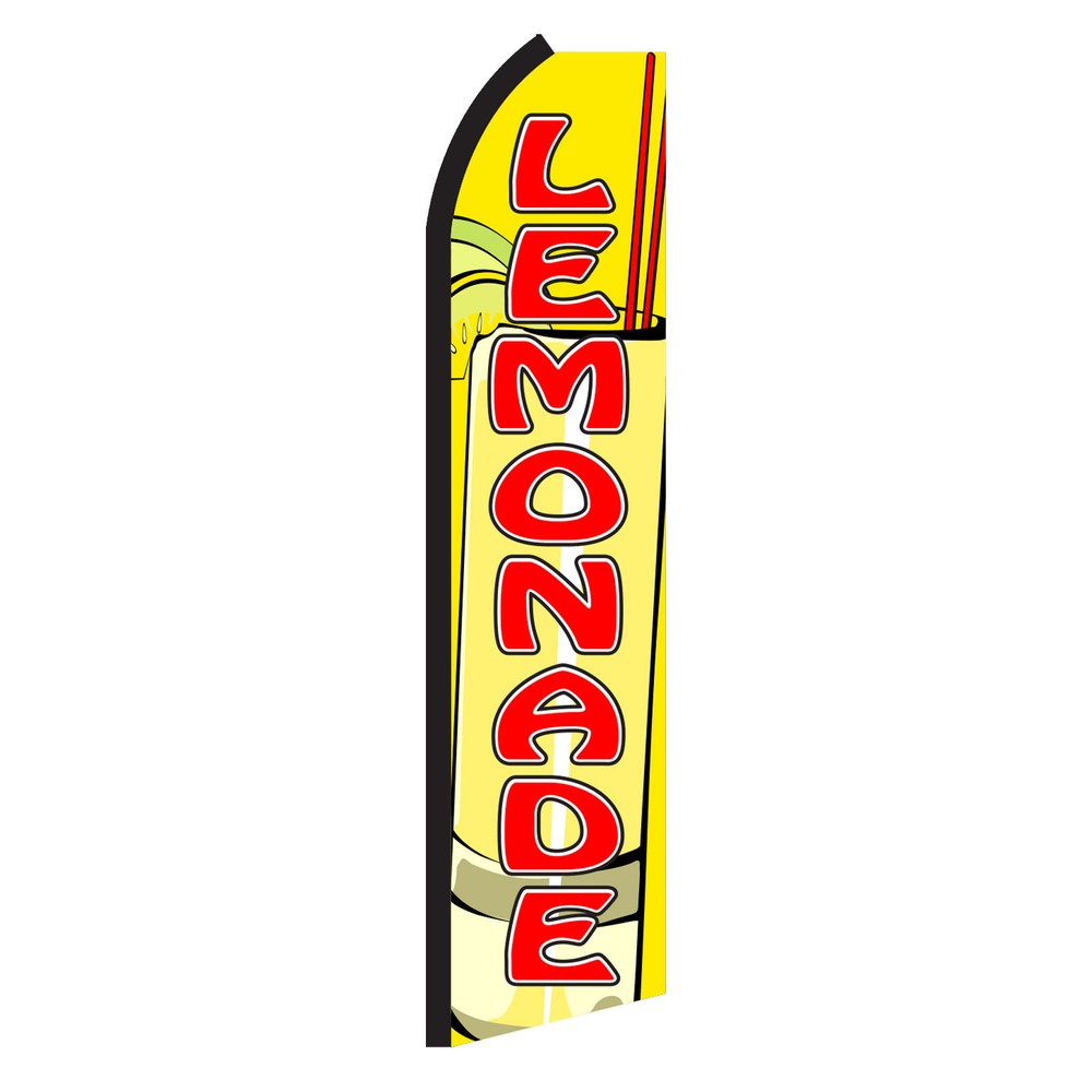 Lemonade Flag Flutter Feather Banner Swooper