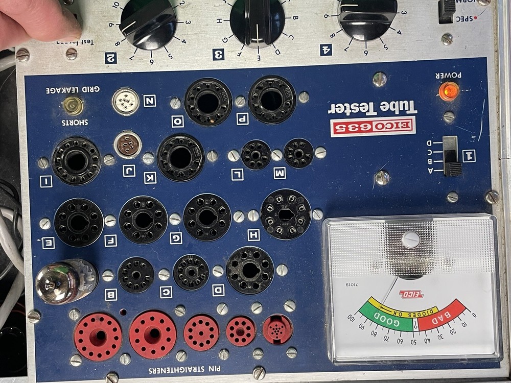 Vintage 6GHb Vacuum Tubes (four)