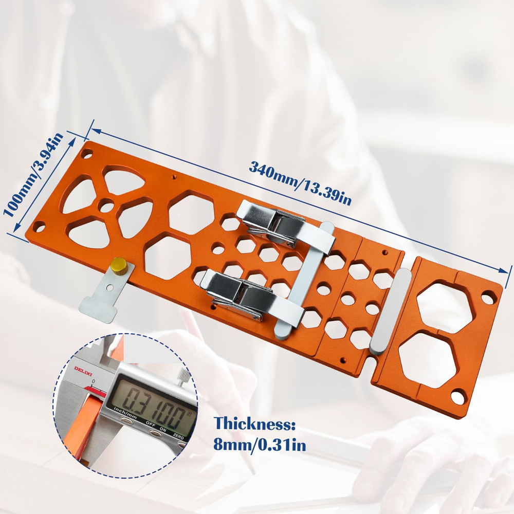 Track Saw Square Guide Rail Accessory,Guide Rail Square,Enhanced Stability for F