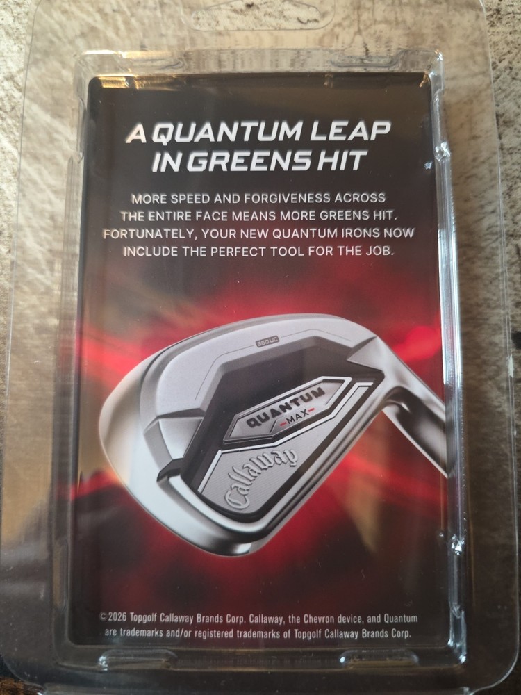 NEW Callaway Quantum Divot Tool - Gunmetal