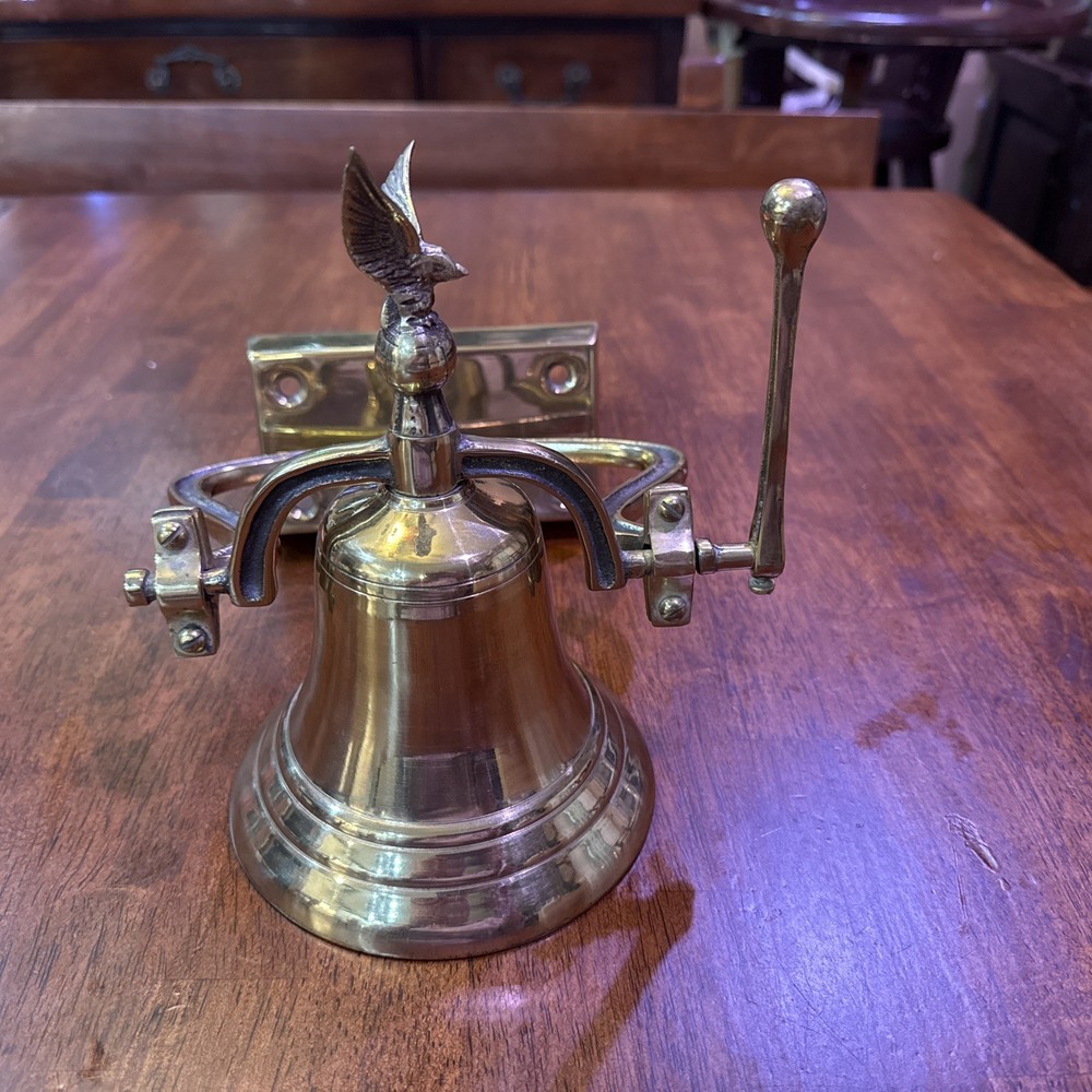 Brass? Diner Wall Bell American Eagle