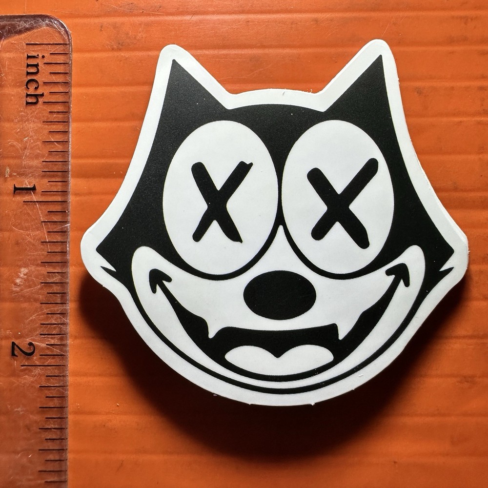 Felix the Cat "Evil" Sticker