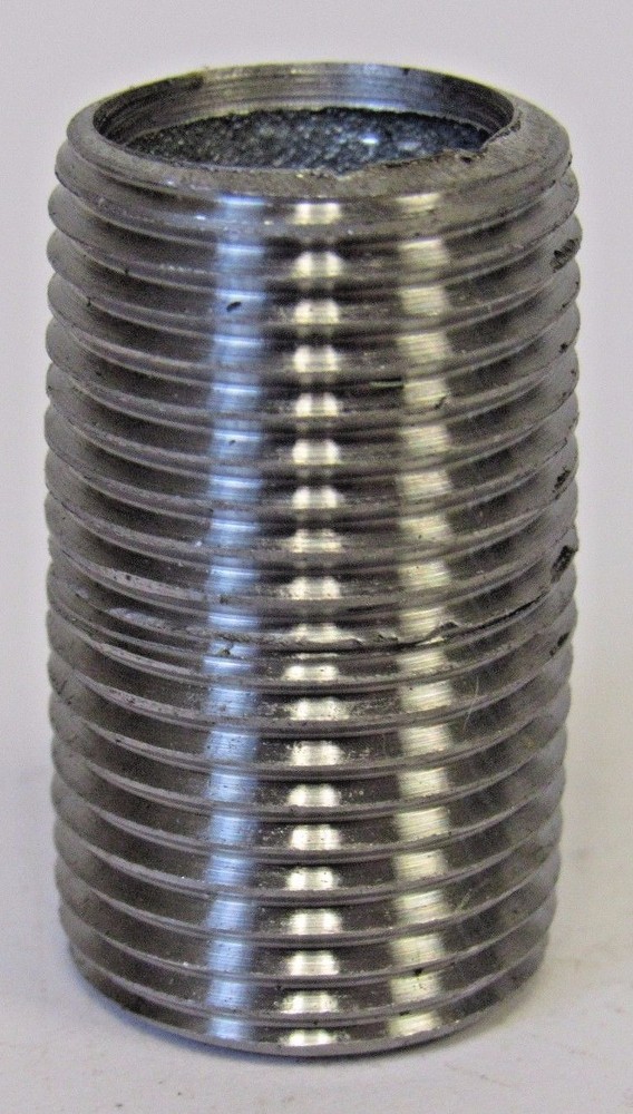 New ½” X Close MNPT Pipe Nipple Galvanized Steel