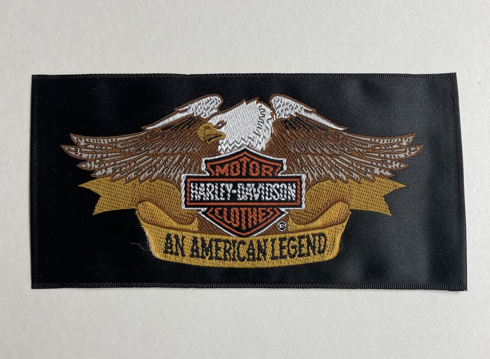 VINTAGE HARLEY DAVIDSON EAGLE MOTORCYCLE OFFICIALLY LICENSED PATCH
