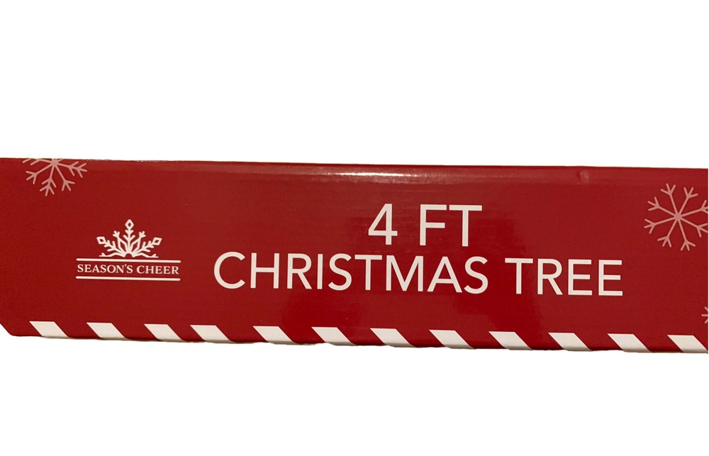 Artificial Christmas Tree Green Seasons Cheer Durable 4FT