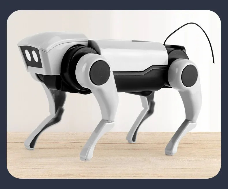 Remote Control Robot Dog DIY Assembling Toy Science Educational Gift for Kids