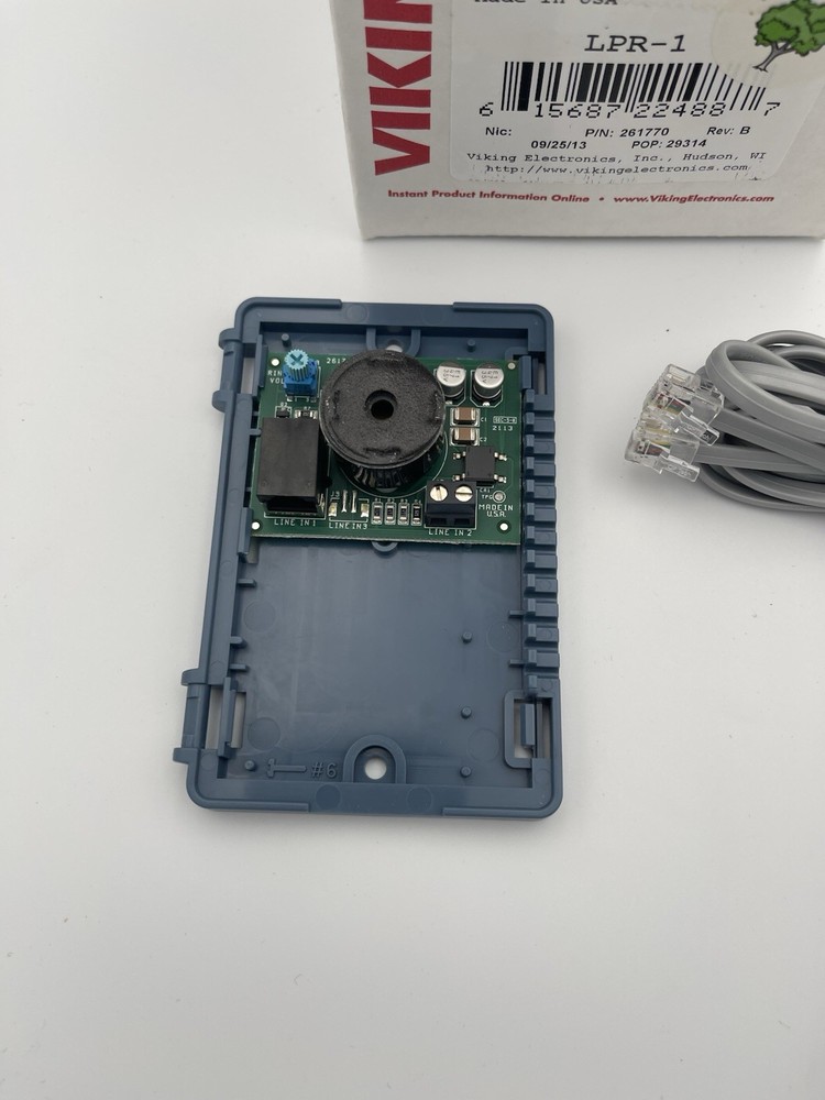 Viking LPR-1 Line Powered Ringer New Open Box