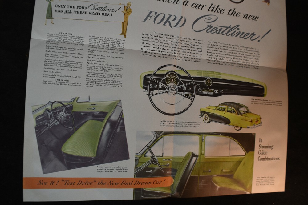 1950 Ford Crestliner Brochure