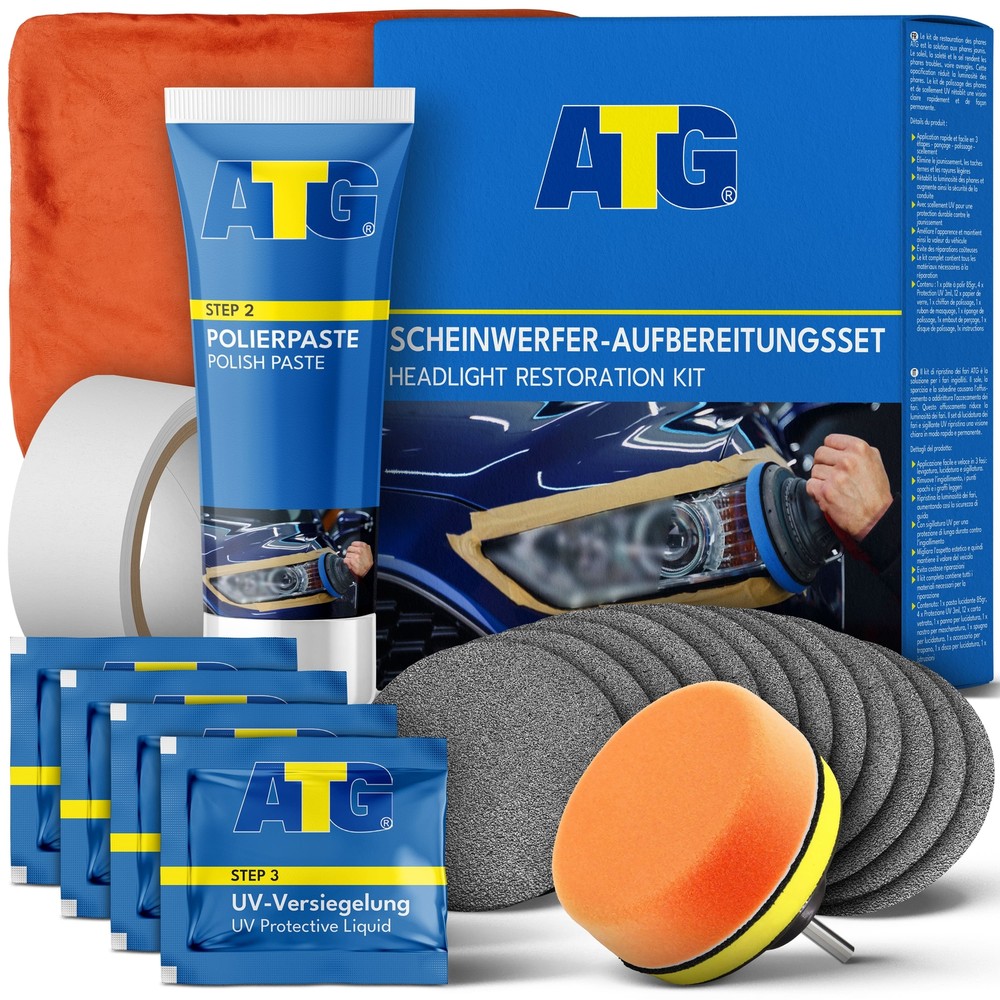 Headlight Refurbishment Kit Headlight Polish Headlight Refurbishment ATG®