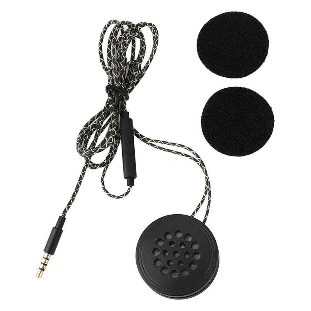 Calling Helmet Headset 1pc Diameter 3.5mm For MP3 Computer Equipment