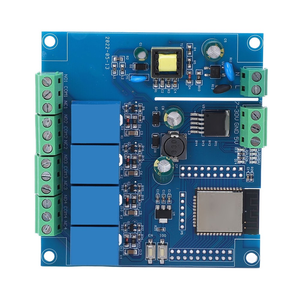 32 Development Board 4 Way Relay Module Programmable Development Board Module