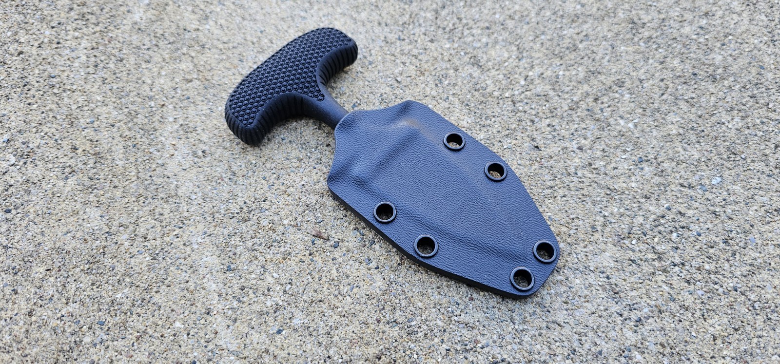 Cold Steel "SAFE MAKER 2" Kydex Sheath Only in Pancake Style (BK)