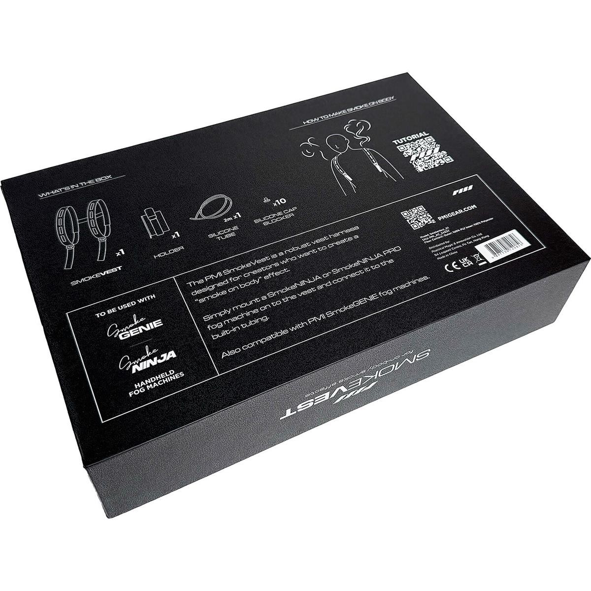 PMI On-Body Smoke Vest System, Black