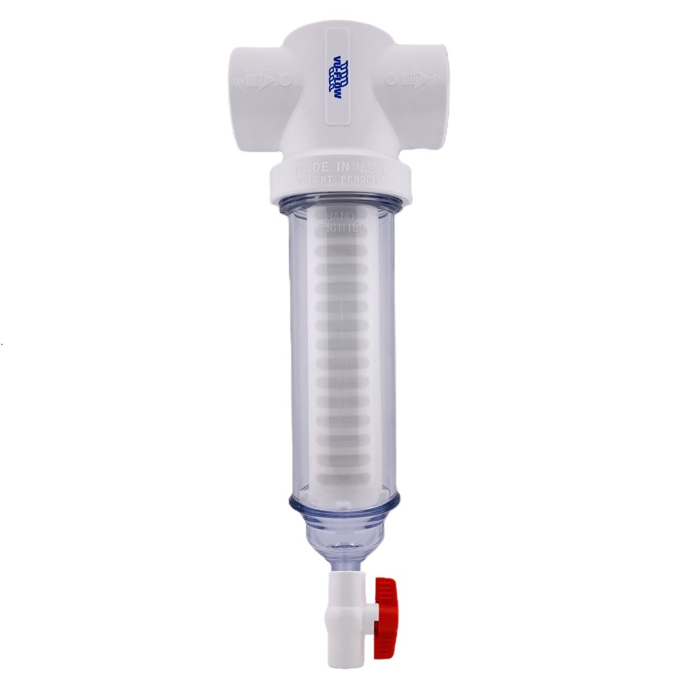 Vu-Flow/Rusco 2" Spin Down Screen Water Filter System with 250 Mesh Element
