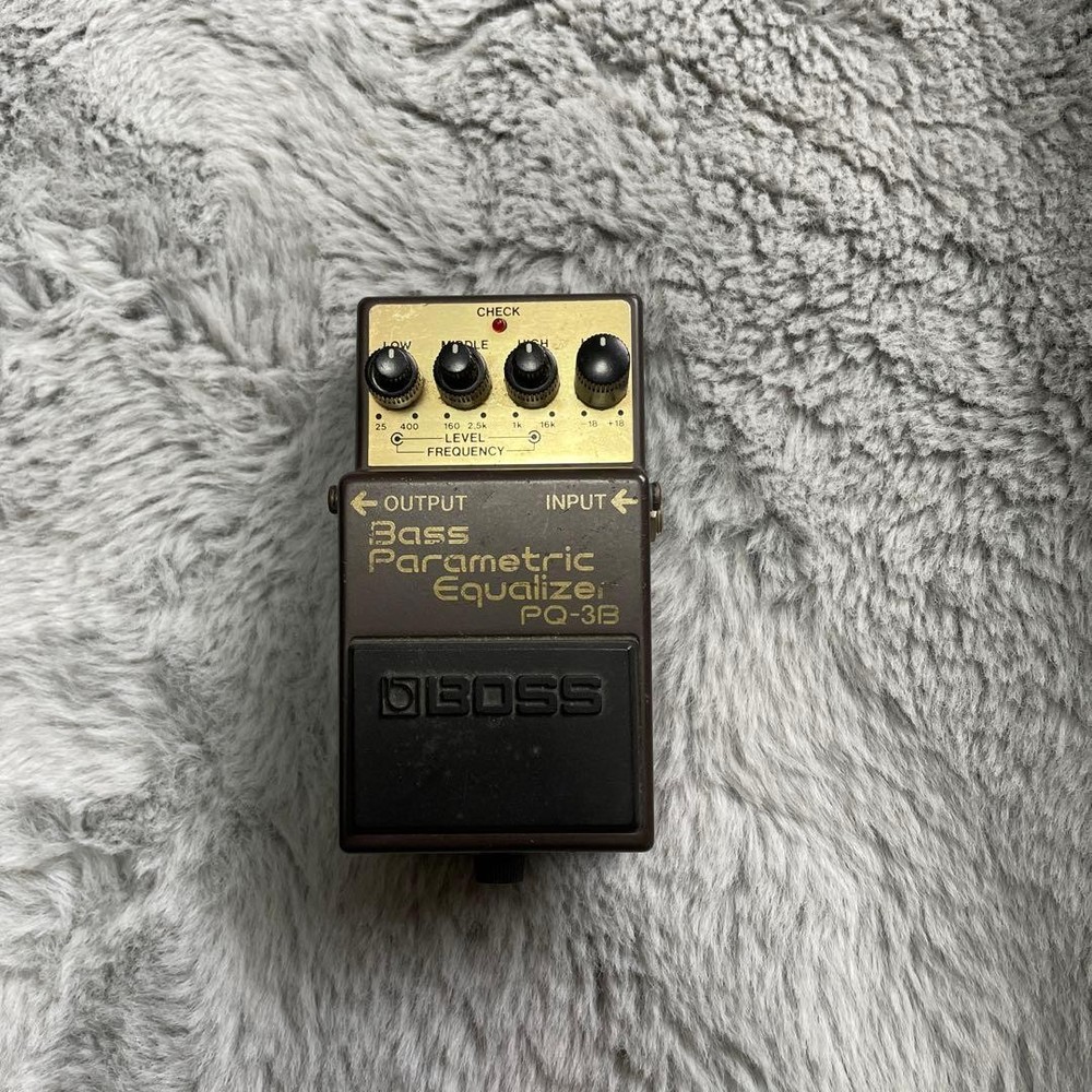 BOSS PQ-3B Bass Parametric Equalizer