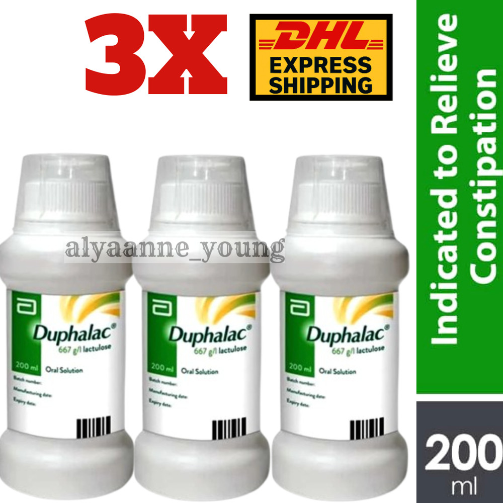 3X Bottles Gentle Digestive Support dphalacc Syrup Solution Express Courier