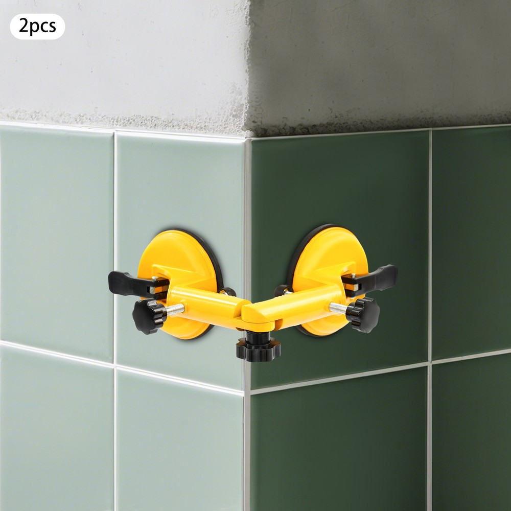 2PCS Adjustable Granite Seam Setter with Powerful Suction Cups, 90-270°