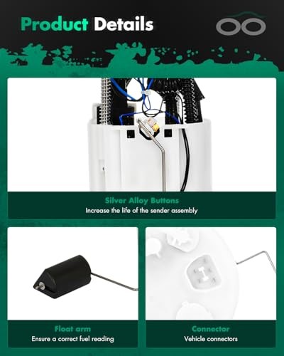 Compatible with E7163M Fuel Pump Electrical Assembly High Performance fit