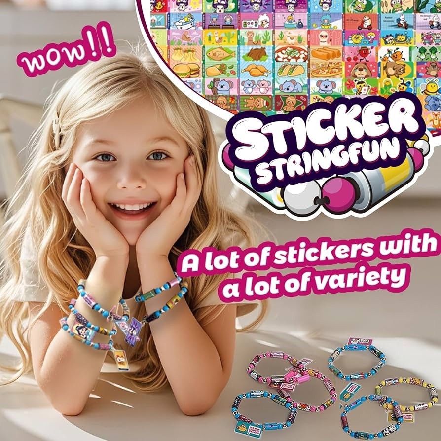 Sticky Rolls Bracelet Craft Kit
