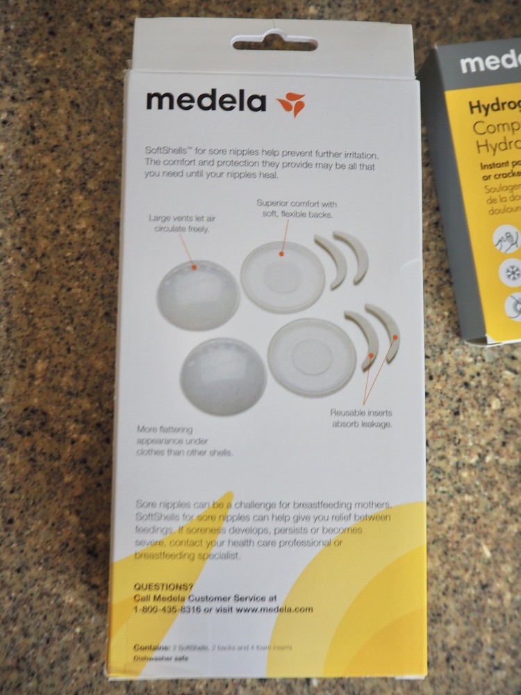 Medea Softshells & Hydrogel Pads 4pc
