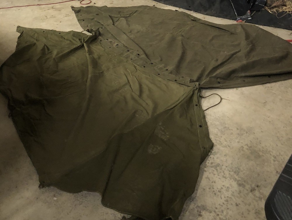 ORIGINAL WWII US ARMY M1942 TENT SHELTER