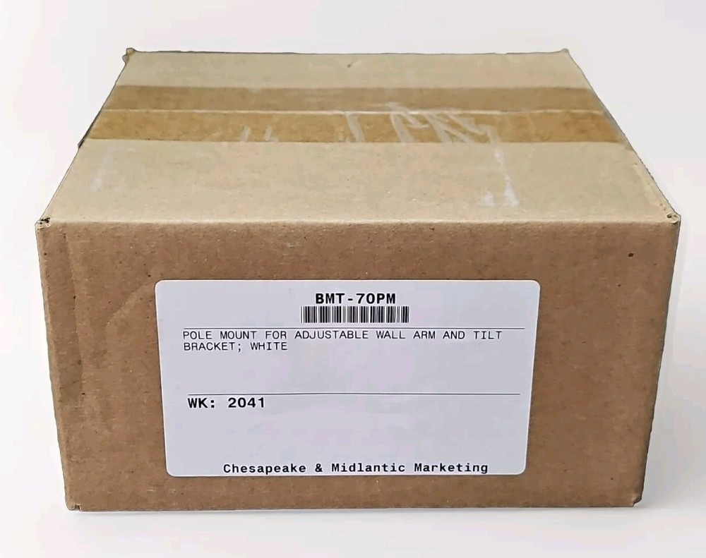 Chesapeake Midlantic BMT 70PM Pole Mount For Adjustable Wall Arm & Tilt Bracket