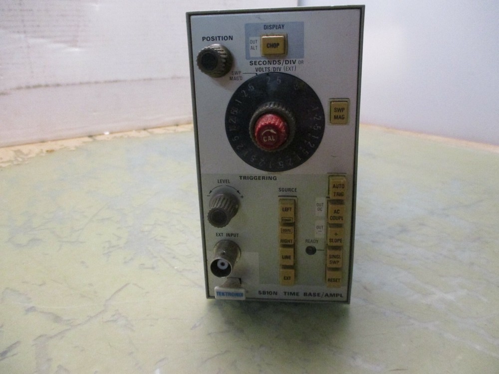 tektronix 5b10n time base trigger plug-in oscilloscope module [4*G-8]