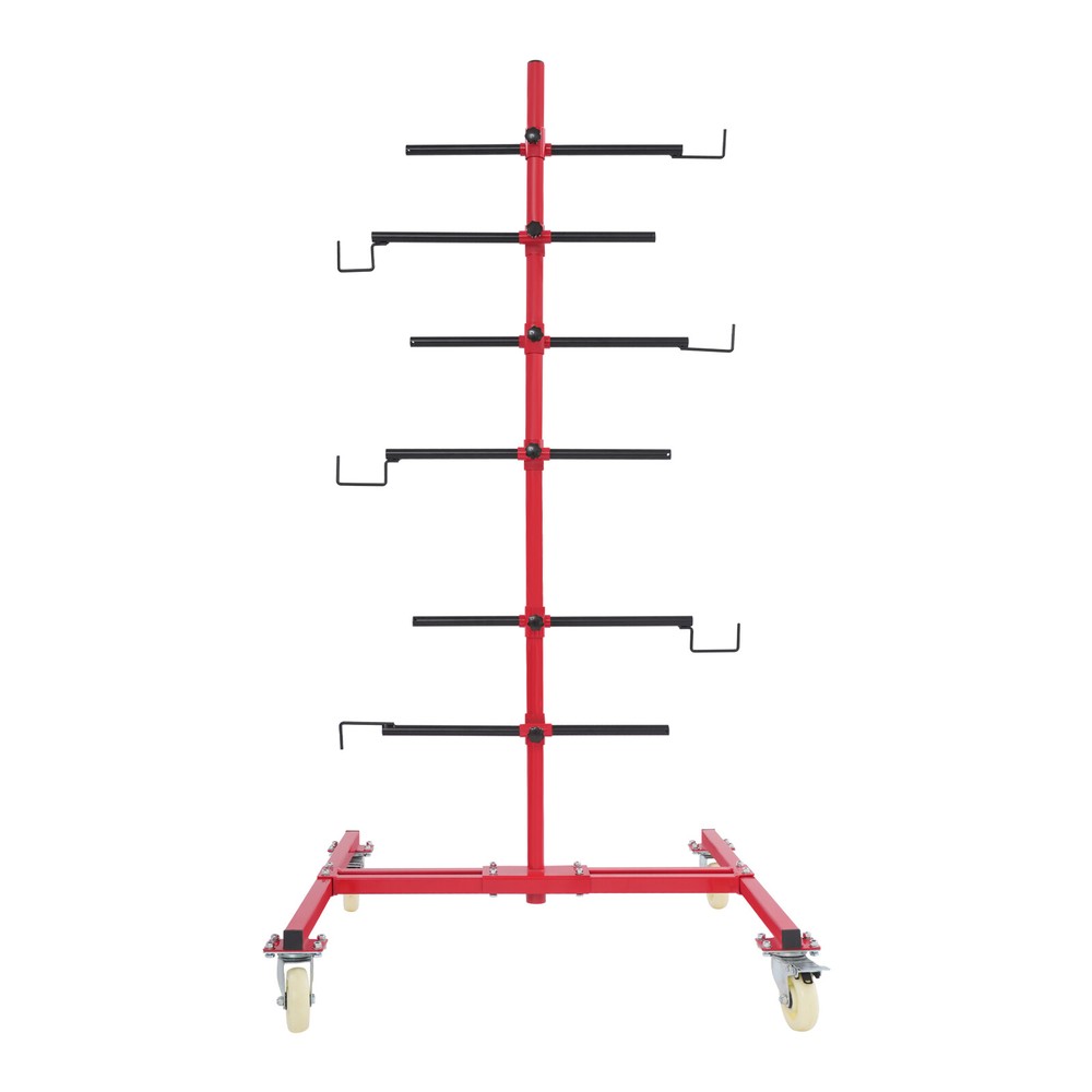Auto Panel Tree Paint Stand Holder - Hook Levers Securely Hang Automotive Panels