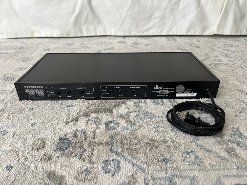 dbx 166 Gain Reduction Professional Dynamics Processor