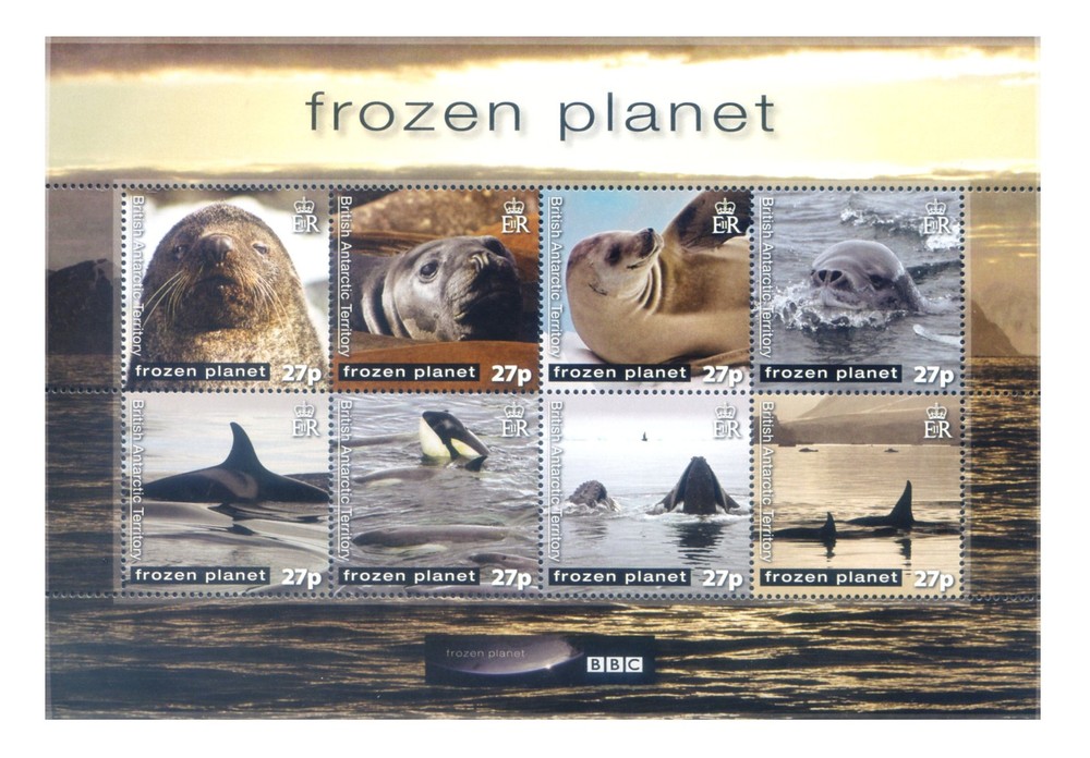 British Antarctic Territory. Local Wildlife 2011. 2 mini sheets.