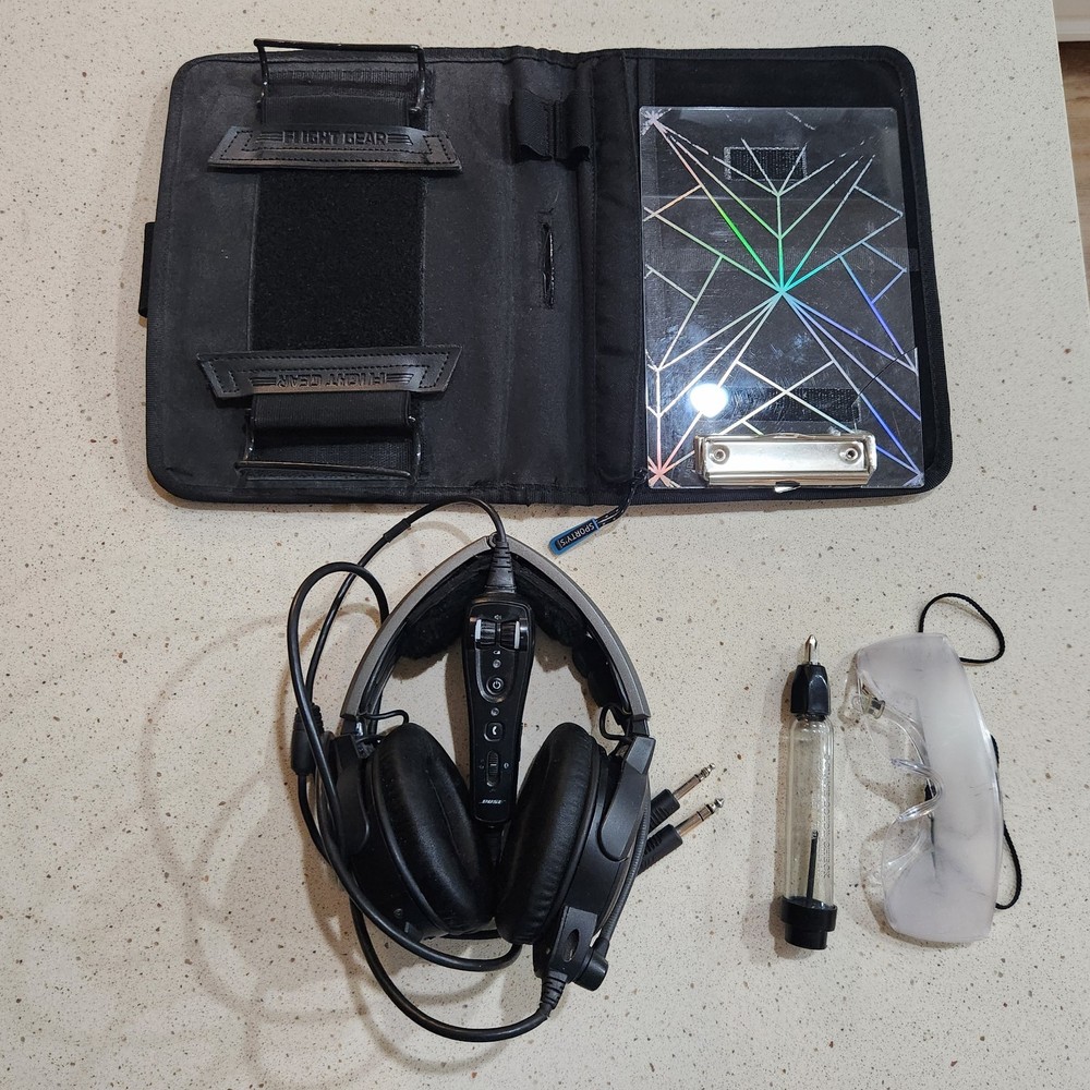 Bose A20 Aviation Headset with Bluetooth, Dual Plug, Active Noise Reduction & +