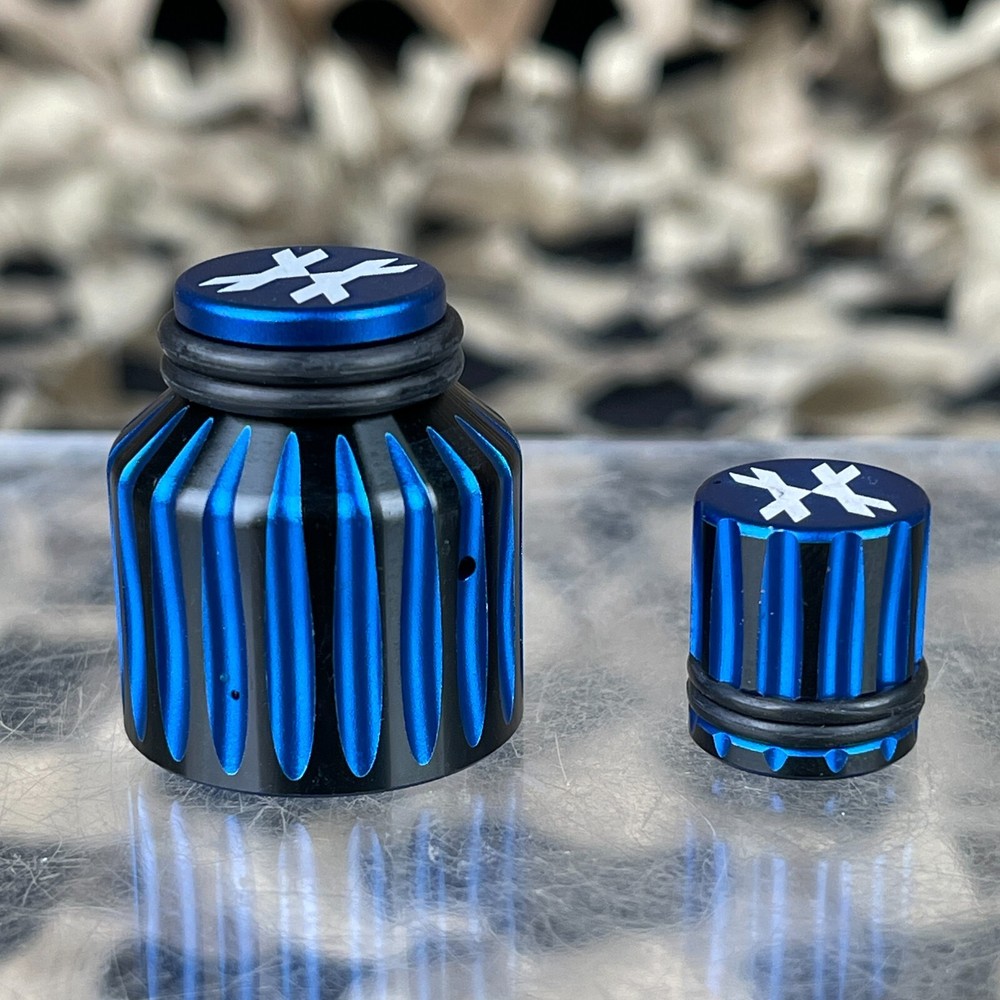 NEW HK Army Elite Thread Protector & Fill Nipple Kit - Nova - Blue