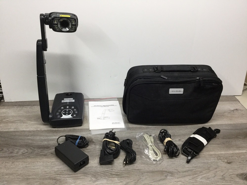 AVERMEDIA Avercision 300P Video Presentation Document Camera with Accessories