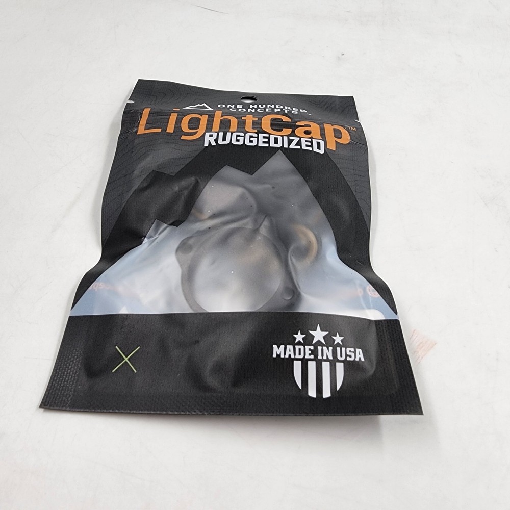 One Hundred Concepts Ruggedized Lightcap - Medium - Black