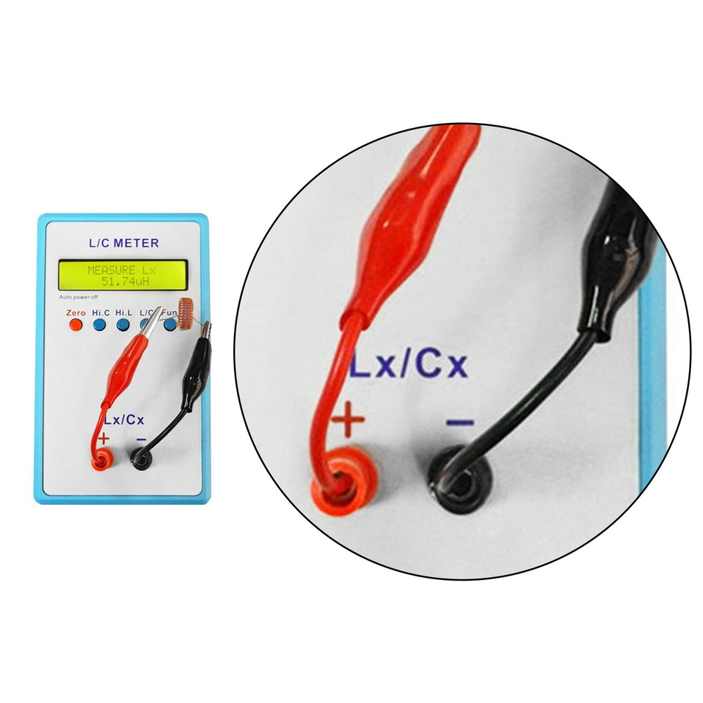 Capacitance Inductance L/C Meter LCR LC200A Multimeter Electric Bridge Handheld