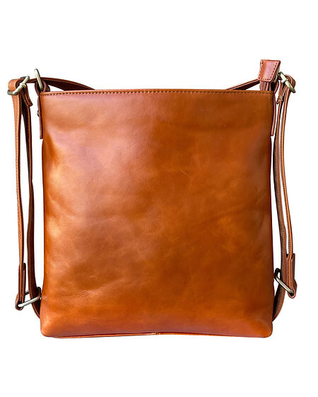 Wax Leather Satchel/Backpack