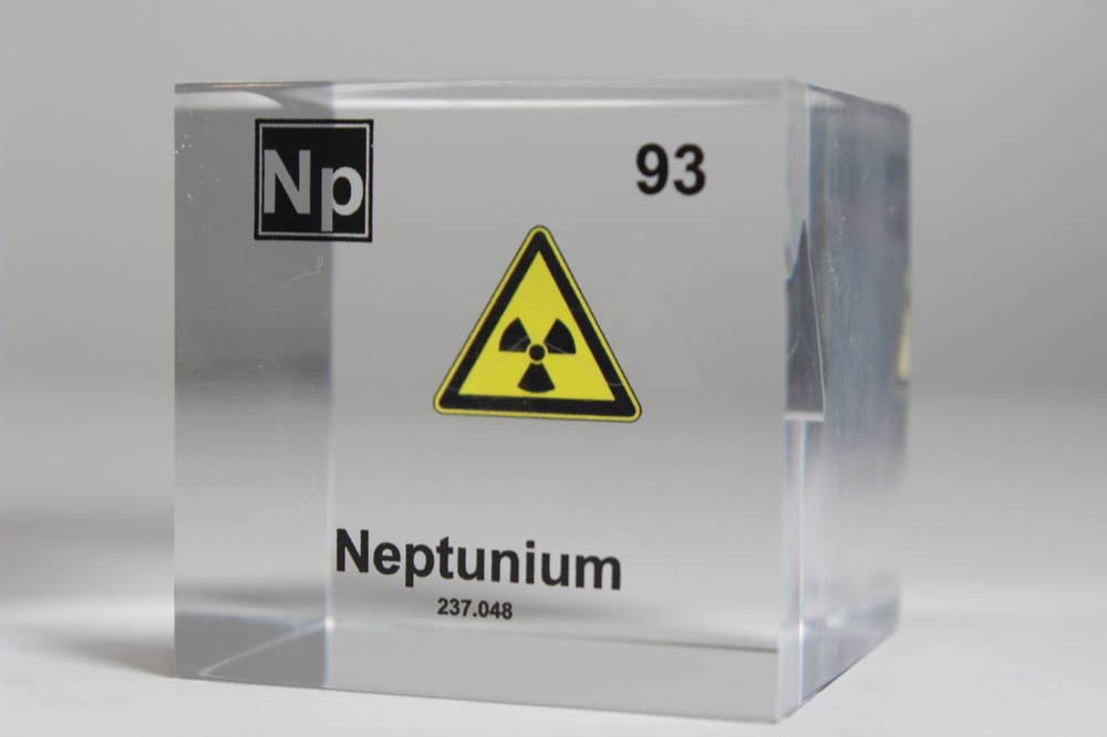 Neptunium Element Cube