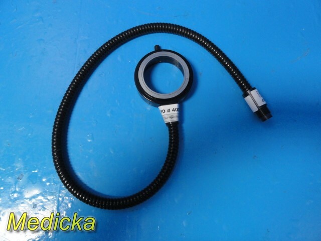 Fostec ACE I Light Source Fiber Optic Light Guide W/ Ring *TESTED* ~ 27757