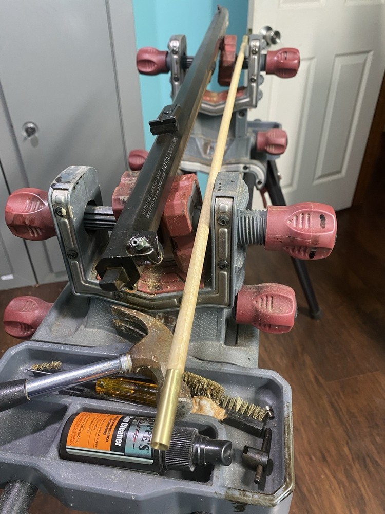 Dixie; Kentuckian Hickory Muzzleloader Ramrod, 36 3/4” X 3/8” Hickory.
