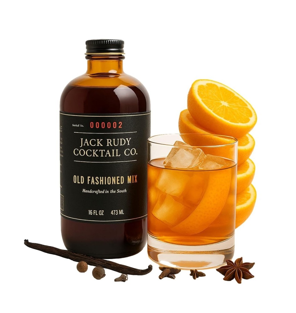 Jack Rudy Cocktail Co Old Fashioned Mix 16oz