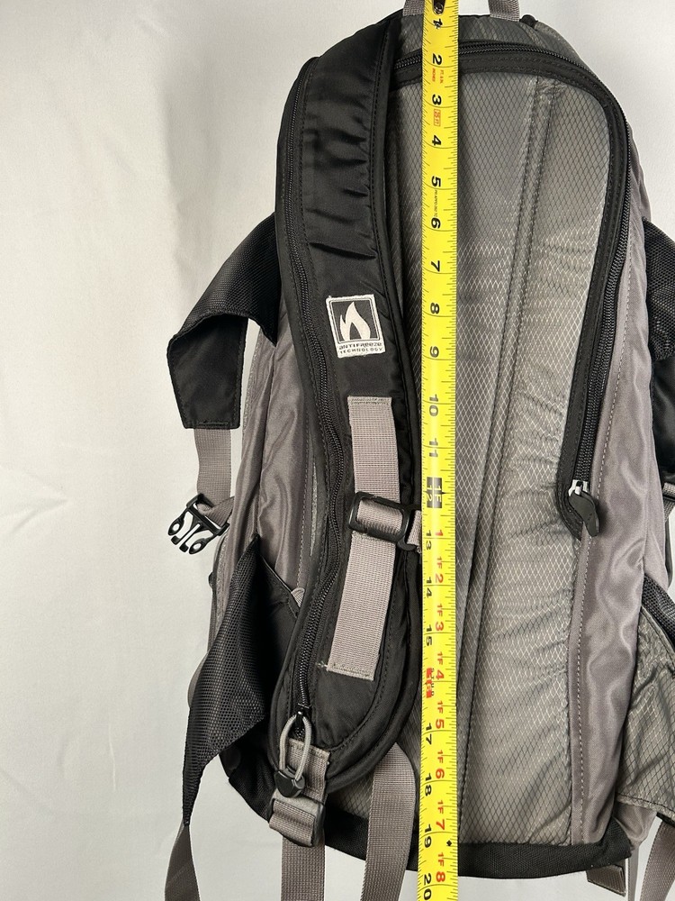 CamelBak Hydration Backpack Gray Blue Hiking Pack No Bladder Outdoor Daypack