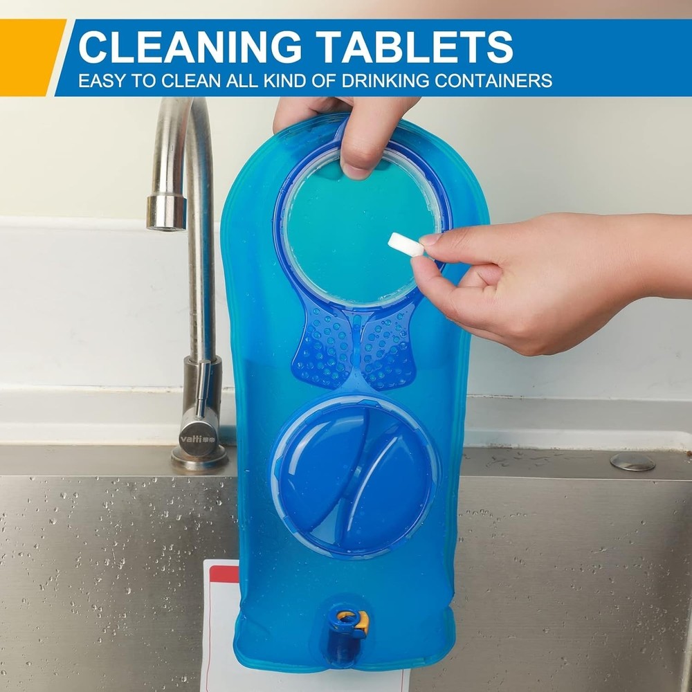 Hydration Bladder Cleaning Kit, 6 in 1 Water Bladder Cleaner Set - 3 Brushes,...