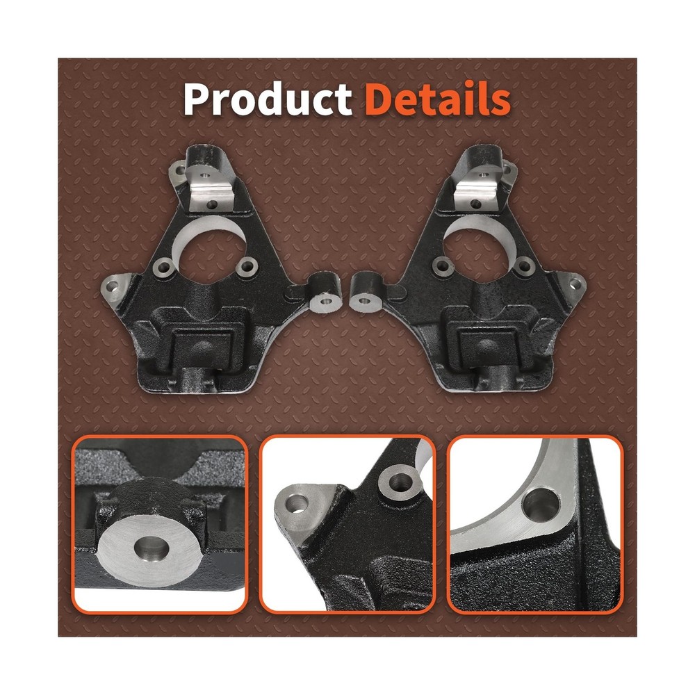 labwork 2 Drop Lowering Spindles Replacement for Silverado Replacement for Si...