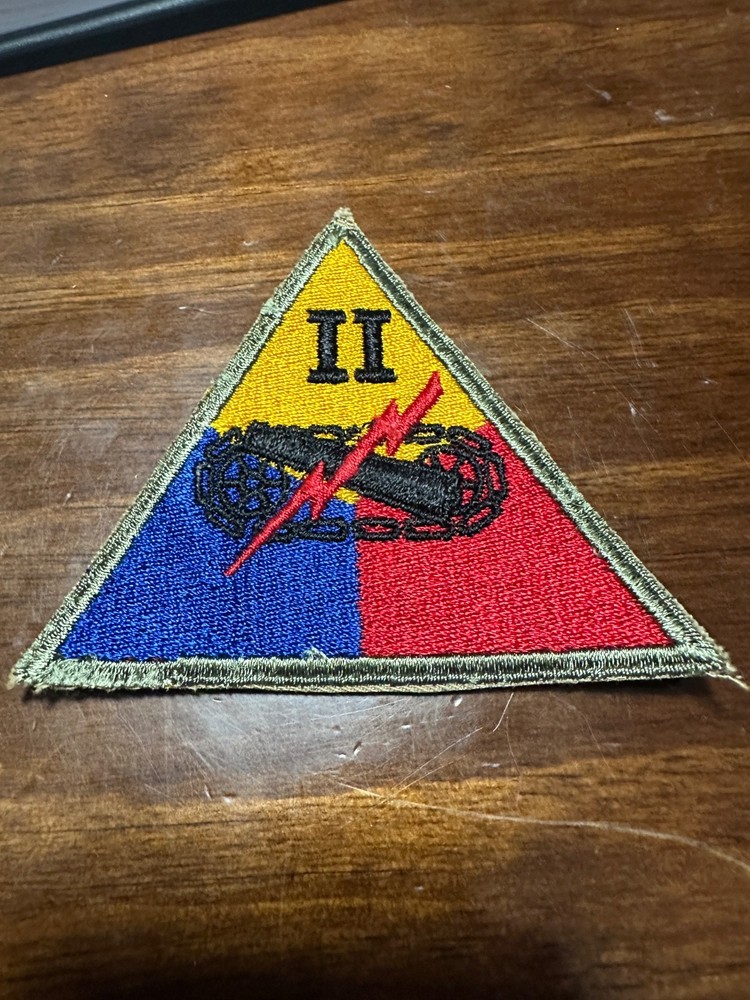 US Military Army 2nd Armored Corp Patch